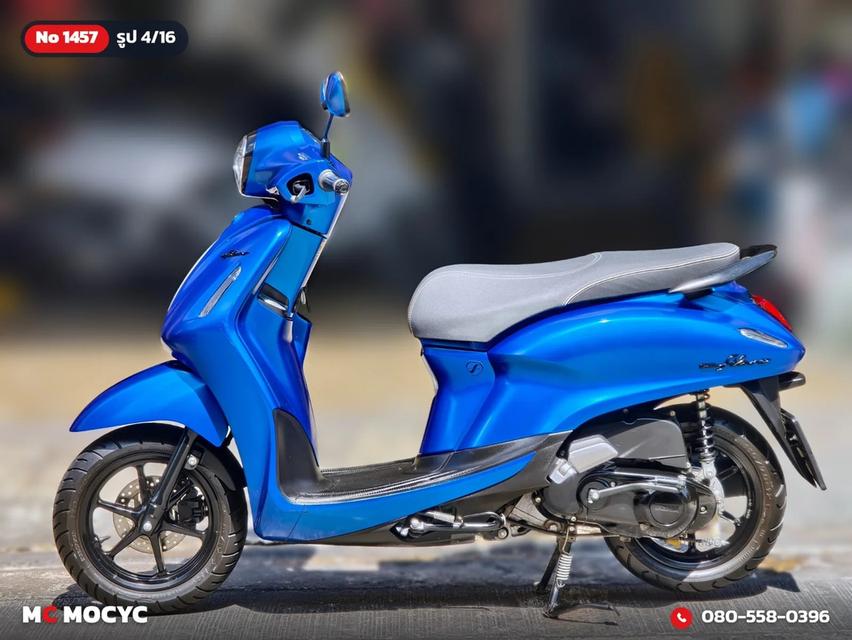 Yamaha Grand Filano Hybrid 2024 วิ่ง8000โล รถบ้านมือเดียวเครื่องท่อเดิมๆ กุญแจบุคเซอวิสครบ No.1457 รูปที่ 5