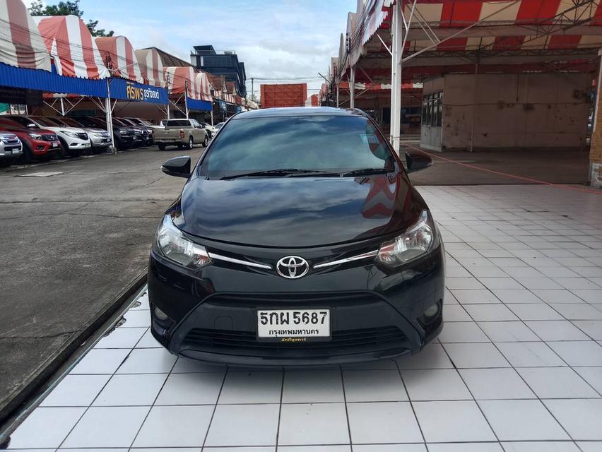 Toyota Vios 1.5E ปี 2016 ฝาขาว รถบอดี้สวยไม่มีชนหนัก ไมล์ 150,XXX ไม่เคยแก๊ส