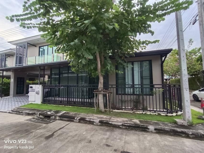 ขายบ้านเดี่ยว 2 ชั้น สัมมากร ชัยพฤกษ์-แจ้งวัฒนะ หลังมุม บิ้วอินทั้งหลัง พร้อมด้วยห้องแม่บ้าน ทำเลติดถนนชัยพฤกษ์ 1