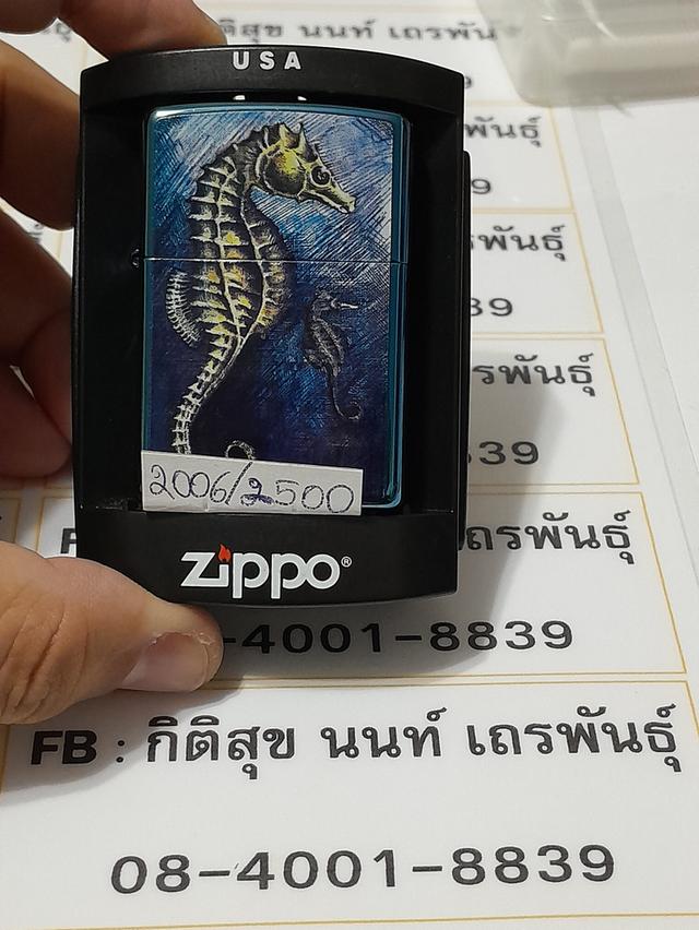 zippo ของใหม่ไม่ผ่านการใช้งานรับประกันของแท้