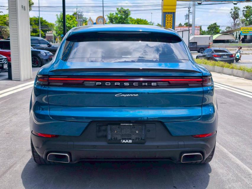รหัสรถ KPV53 2025 PORSCHE CAYENNE 3.0 HYBRID COUPE สีใหม่ Moonlight Blue 16
