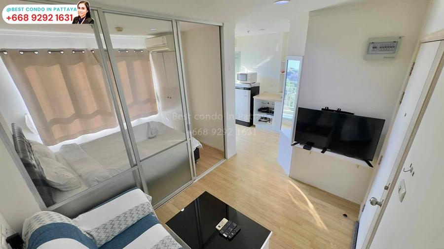 ✨ Hot sale Lumpini Ville Naklua Wong Amat Condo ✨ 22 sqm, 24th Floor, Building B #PropertyCode464