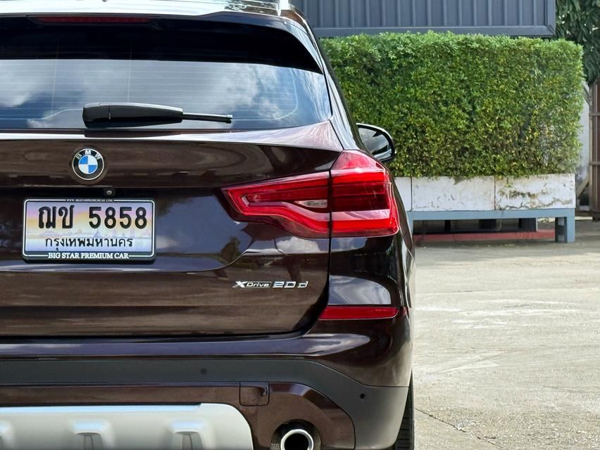 2020 BMW X3 20D G01 รถมือเดียวป้ายแดง รถวิ่งน้อย เข้าศูนย์ทุกระยะ รถมีSI Package และ Extended warranty เหลืออีกนานครับ รถไม่เคยมีอุบัติเหตุครับ 9