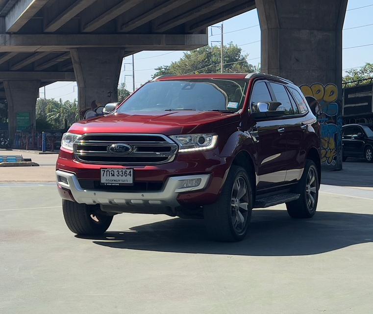 ขายรถ Ford Everest 2.2 Titanium plus ปี 2018 สีแดง เกียร์ออโต้ 3