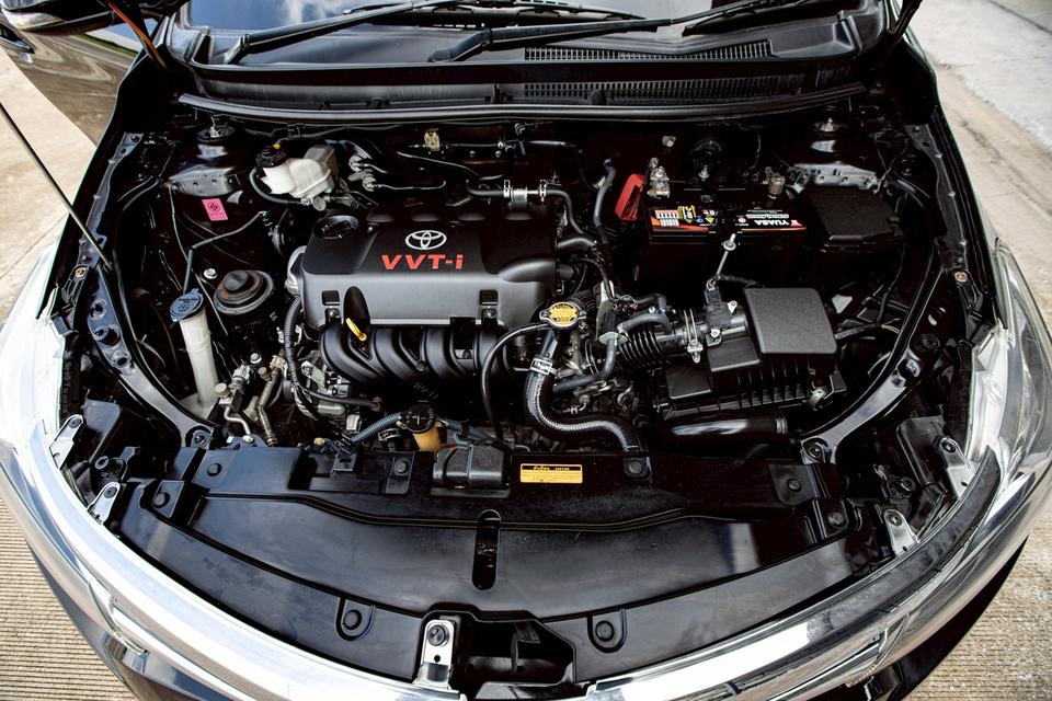 Toyota Vios 1.5G Airbag Abs ปี 2014 เกียร์ออโต้ สีดำ มือเดียวป้ายแดง 10