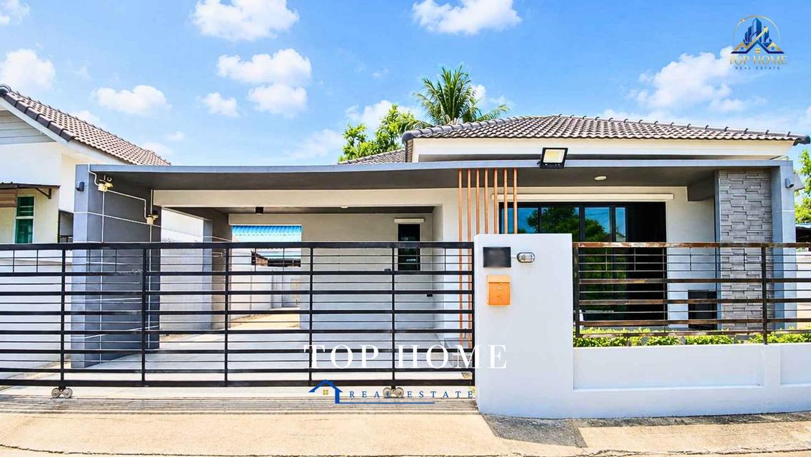 🏡🔥 ขายด่วน! บ้านเดี่ยวชั้นเดียว ดงพัฒนา ลำปาง 💛 บ้านมือสองสภาพนางฟ้า แต่งครบ พร้อมอยู่! 1
