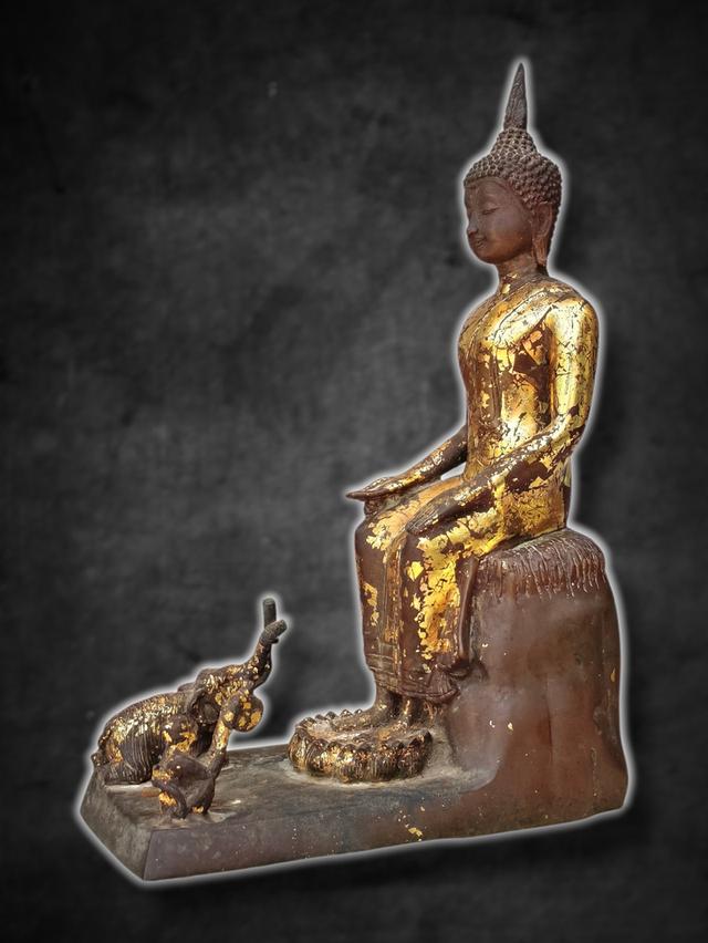 พระบูชา ปางเลไลย์ สุพรรณบุรี รูปที่ 3