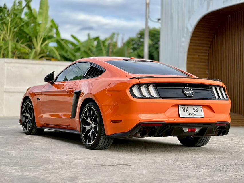 ปี 2020 FORD MUSTANG, 2.3 โฉม ปี15-ปัจจุบันสีส้ม เกียร์ออโต้ เครื่องเบนซิน  4