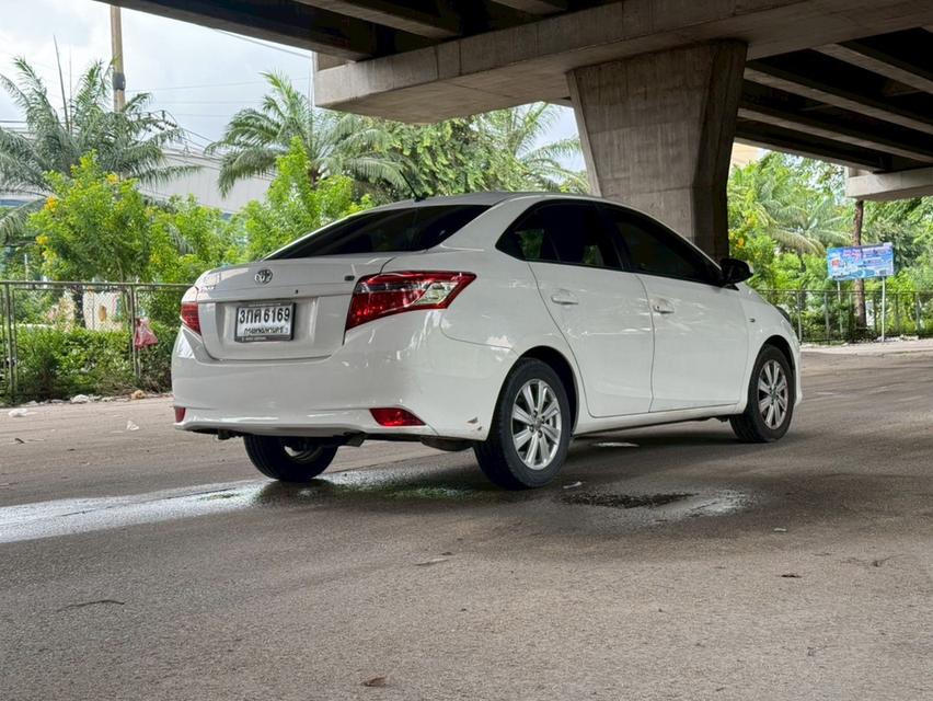 ขายรถ Toyota Vios 1.5E ปี 2014 สีขาว เกียร์ออโต้