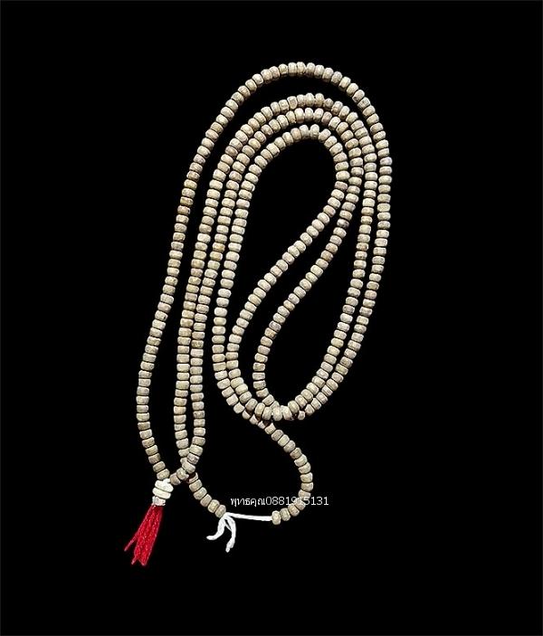 สร้อยประคำ 2 เส้นติดกัน เนื้อไม้ตุลซี ไม้ศักดิ์สิทธิ์ รูปที่ 3