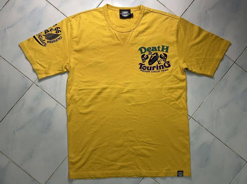 ⚡ [Full Option] INFINITY Biker Tee - งานปักลูกโซ่ หน้า-หลัง เต็มระบบ! 🏍️