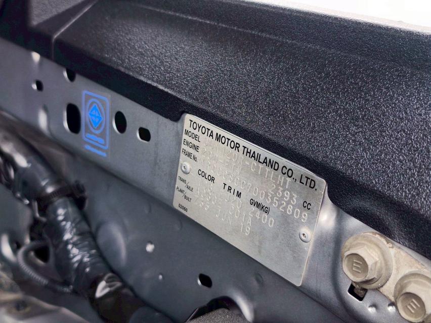 รหัสรถ CAT4569 2019 TOYOTA REVO 2.4J plus Z edition ดีเซล 15