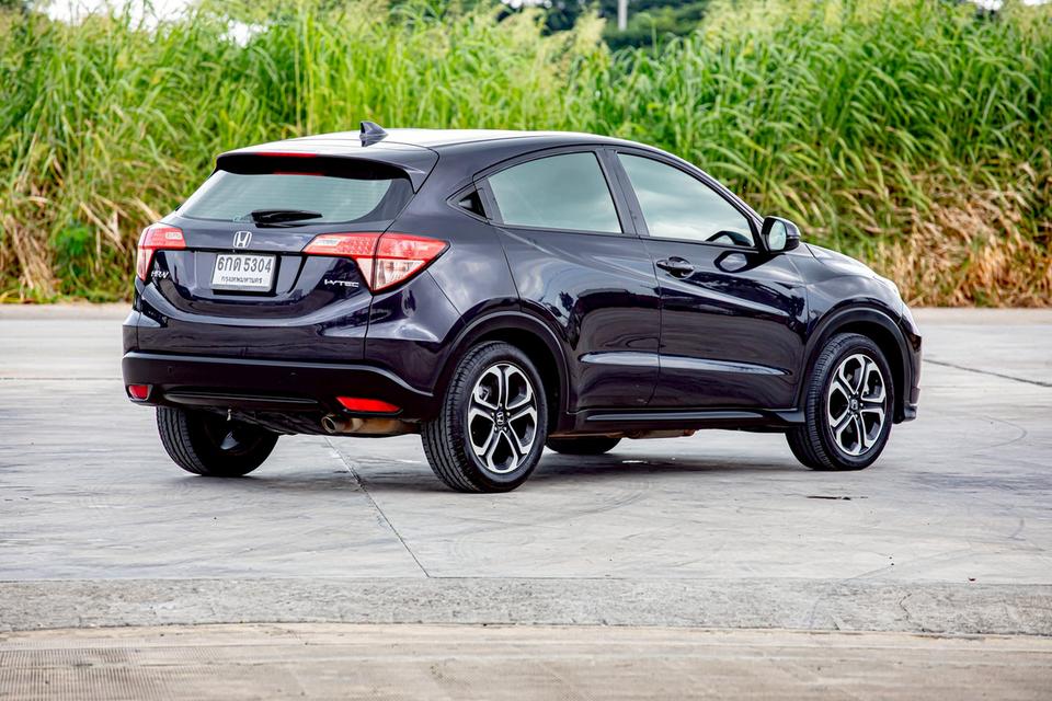 Honda Hrv 1.8E สีเทา ปี 2016 เบาะไฟฟ้า