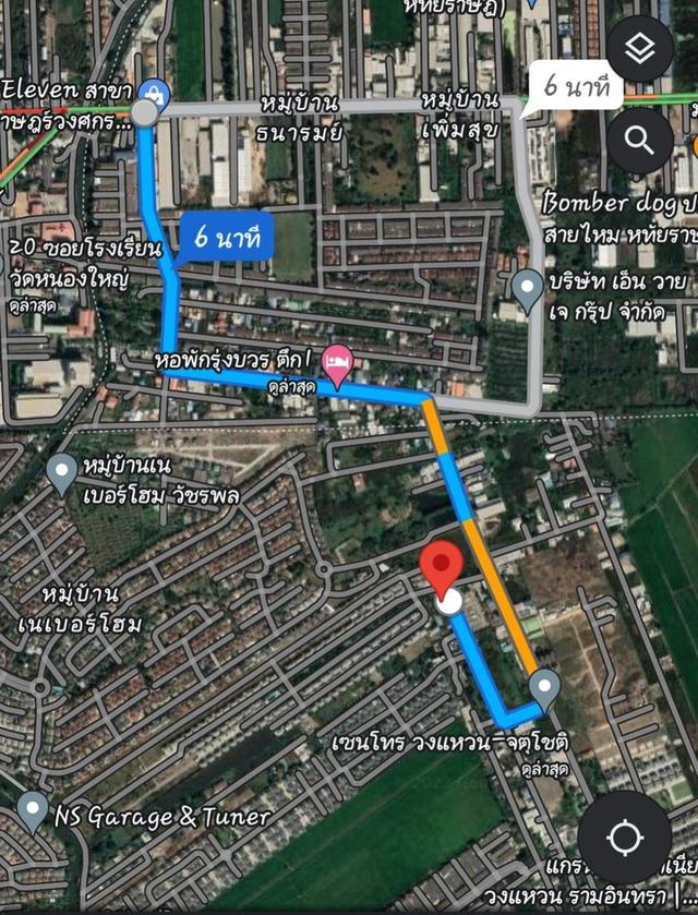 ขายที่ดิน 145 ตรว. ใกล้ทางด่วนวงแหวน หทัยราษฎร์ สามวาตะวันตก คลองสามวา 4