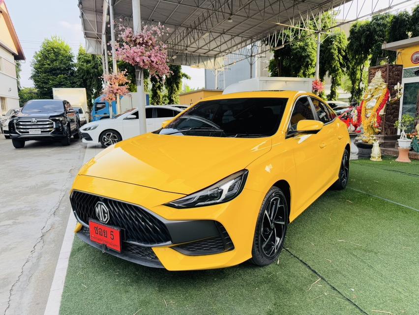 #MG 5 เครื่อง1.5 cc. รุ่นD+ เกียร์ AUTO ปี 2025 #รถไมล์แท้100%คะวิ่งน้อยมากๆๆคะ วิ่งมาแค่6,xxxกิโลคะ มีวารันตรีศูนย์ถึง ปี2026