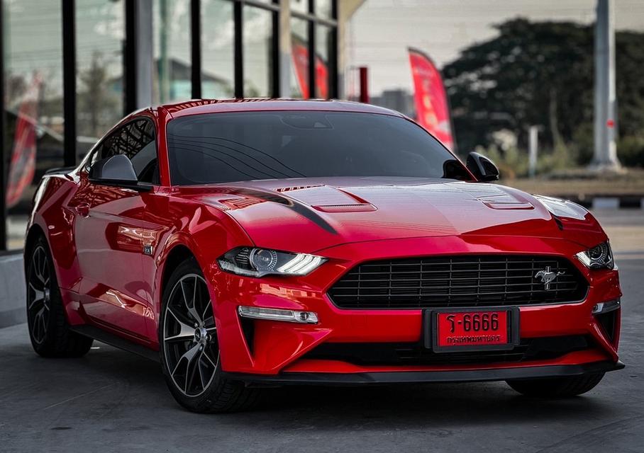 รหัสรถ MCA6666 NEW COMING 2022 FORD MUSTANG 2.3 HIGH PREFORMANCE MNC 330 HP 🔥🖤 รูปที่ 4