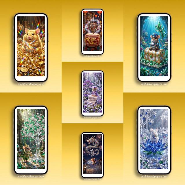 วอลเปเปอร์มือถือ วอลเปเปอร์โทรศัพท์ ช่อดอกไม้สวยสวย วอลเปเปอร์มงคล Lucky Mobile Phone Wallpaper รูปย่อยที่ 2