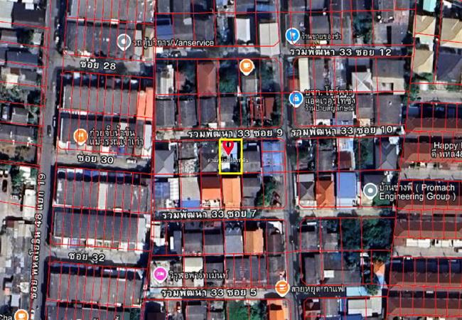 ขายที่ดิน ซอยพหลโยธิน 48 เนื้อที่ 40 ตร.ว. พร้อมบ้านน็อคดาวน์ ทำเลดี 1