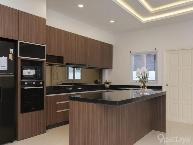 ขาย บ้านพูลวิลล่า หมู่บ้านปณาลีบ้านนา ห้วยใหญ่ รีโนเวทใหม่ For Sale Renovated Pool Villa Panalee Baan Na Village, Huay Yai บ้านโปร่งโล่ง  3