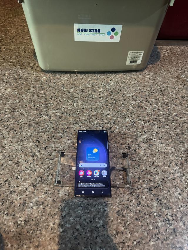 ขายๆๆๆถูกSamsungS23UltraสีPhontom Black 256กิ๊กสูนTrueสภาพสวยการใช้งานดีเยี่ยมทุกๆฟังชั่นเครื่องรีสโตได้ตลอดไม่มีติดแอคเค้าใดๆคับ ( จอขาวจั๊วไม่มีจุดไ