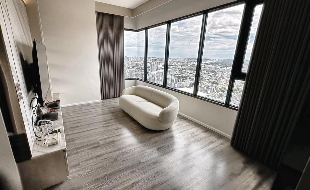 ให้เช่า/ขาย Condo KnightsBridge Prime Onnut ห้องมุม 55 ตารางเมตร 2 ห้องนอน 2 ห้องน้ำ ชั้นสูง 45 วิวแม่น้ำ ตกแต่งครบตามรูป 3