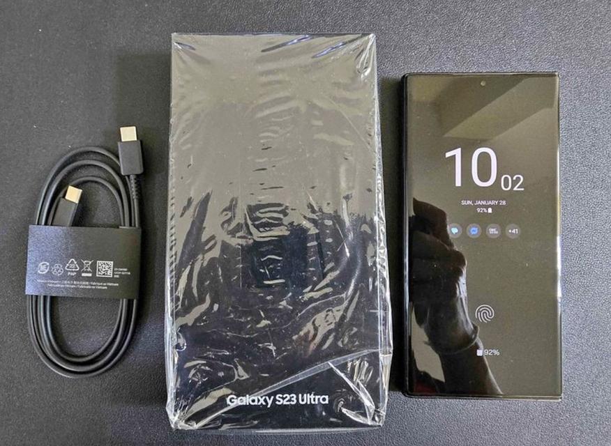 Samsung Galaxy S23 Ultra สีดำ
