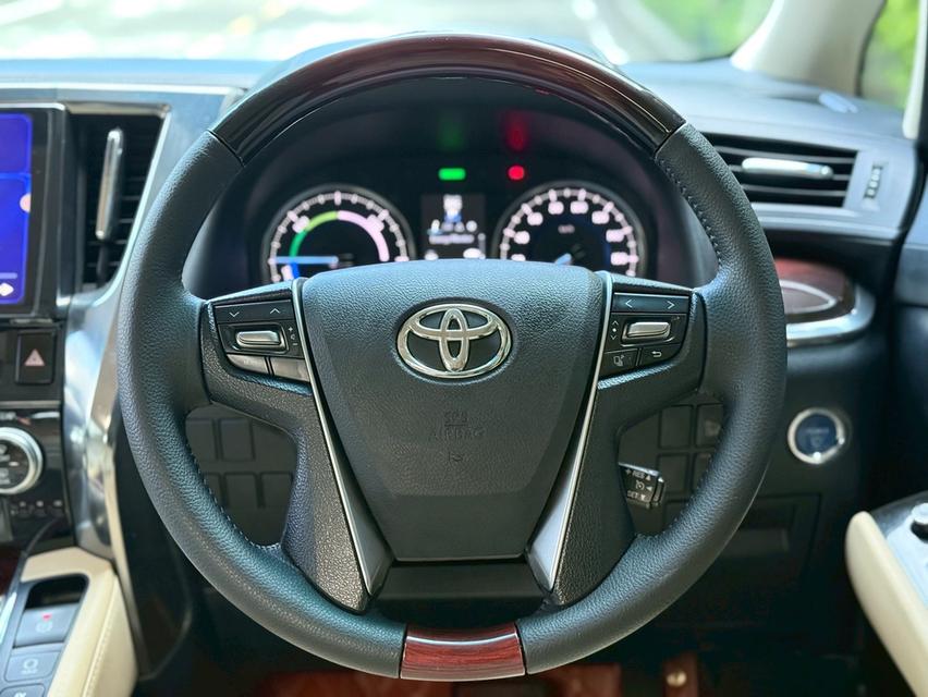 รหัสรถ PJP2302 2016 #TOYOTA #ALPHARD 2.5 HYBRID E-FOUR 10