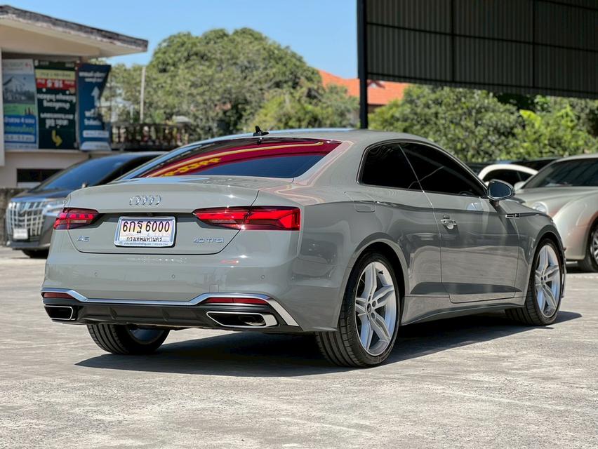 ปี 2022 AUDI A5, 2.0 COUPE 40 TFSI S LINE มือเดียวออกห้าง วารันตีศูนย์หมด 17/6/2026 หรือ 150,000 โล
