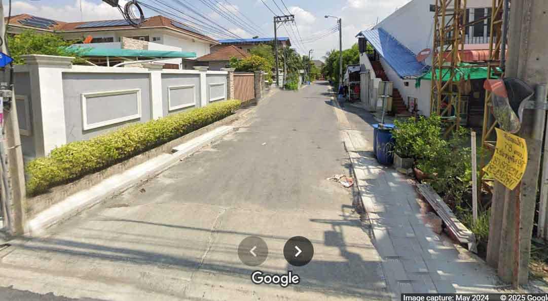 ขายที่ดินถมแล้ว 150 ตรว. ต่ำประเมิน ! ใกล้รถไฟฟ้า MRT สายสีม่วงใต้-ม.รัชดาวัลย์ ประชาอุทิศ 76 แยก4/1 4
