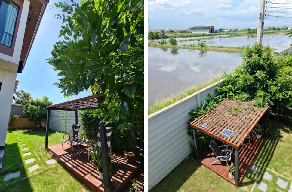 บ้านเดี่ยวแปลงมุมให้เช่า 56 ตร.วา โครงการ เดอะ ริคโค้ เรสซิเดนซ์ วงแหวน-หทัยราษฎร์ ใกล้ตลาดมารวย 4