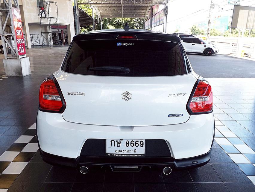 รหัสรถ KCY8669 SUZUKI SWIFT ECO 1.2 GLX NAVI AUTO ปี 2019 สีขาวมุก-ดำ 10