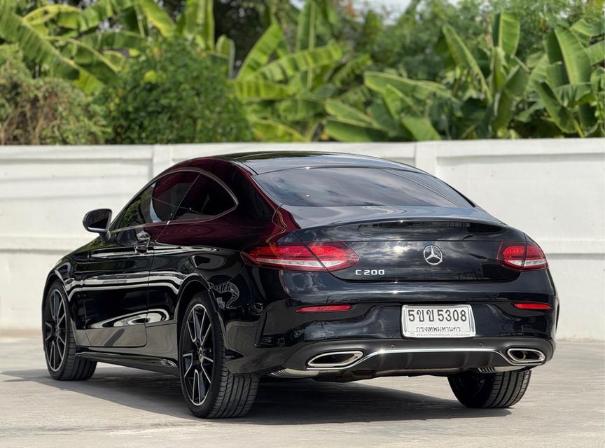 รหัสรถ WRT5308 2022 BENZ C200 COUPE AMG DYNAMICโฉม W205 4