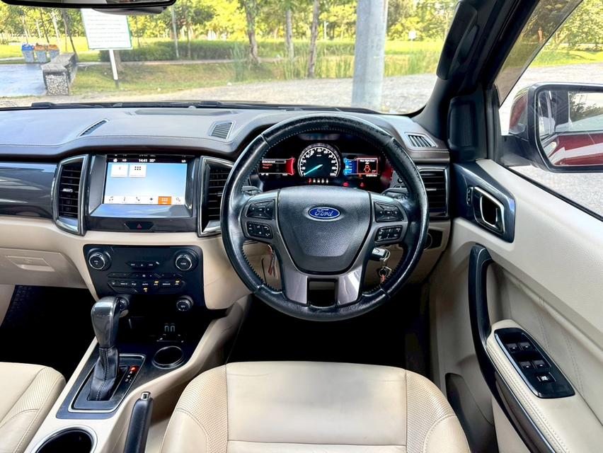 Ford Everest 2.2 titanium plus ปี 2017  รถบ้านมือเดียว มีประกัน ป.1 เหลือ บุ๊คเซอร์วิส กุญแจครบ 2ดอก 12