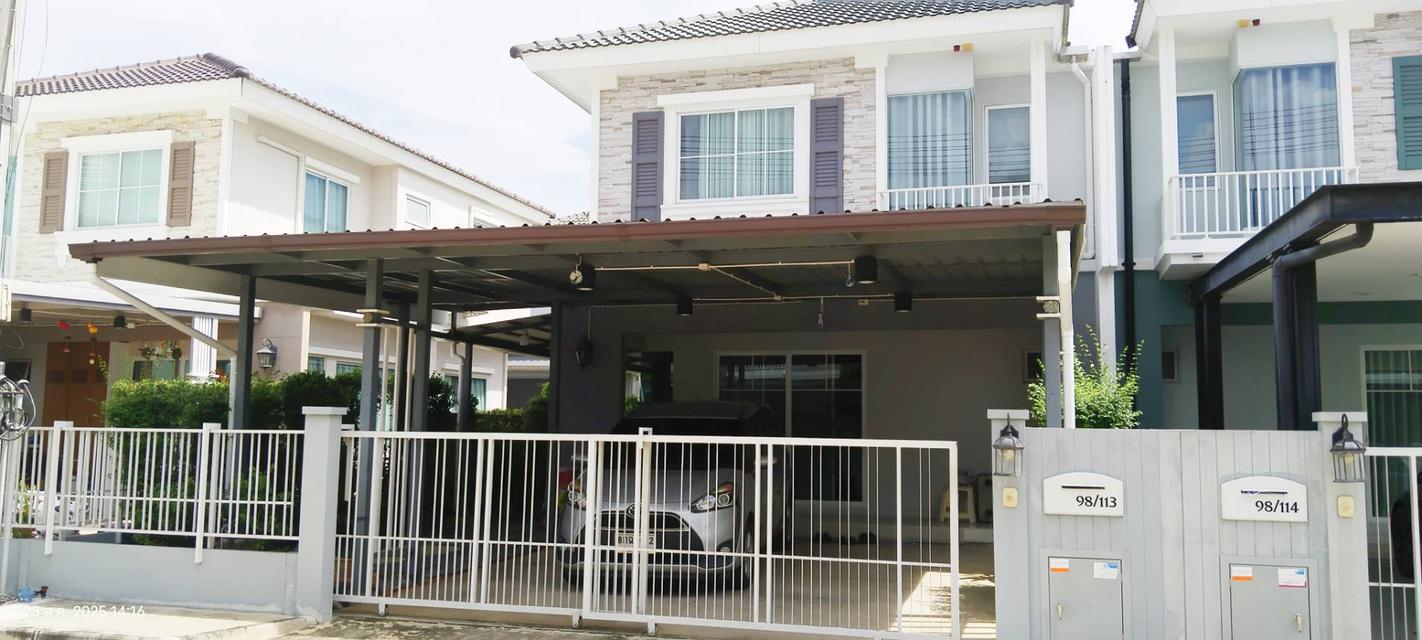 บ้านแฝด vilaggio 2 พระราม 2 2