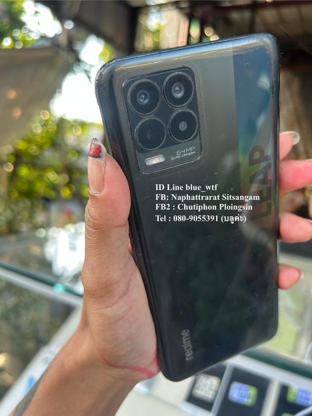 Realme8 5G จอ6.5นิ้ว 2ซิม Rom128Ram8 Android13 โหลดแอพได้ ใช้งานปกติ ได้ทุกซิม รูปที่ 4