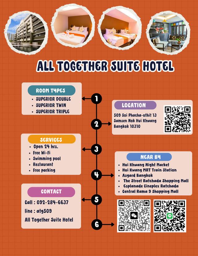 โรงแรม All Together Suite Hotel Bangkok 1
