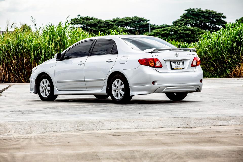 Toyota Altis 1.6E ปี 2009 เกียร์ออโต้ สีเทา สวยสภาพดี 8