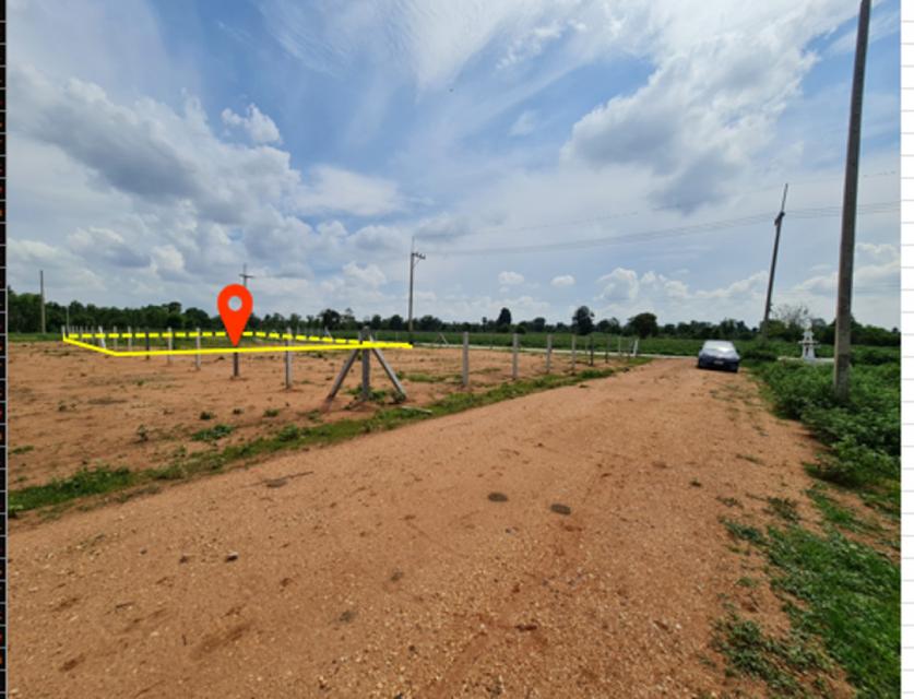 ขาย ที่ดิน ติดถนนคอนกรีต น้ำ-ไฟฟ้า พร้อม ถนนเพชรมาตุคลา เข้าบ้านบึงสาร 1 งาน 44.8 ตรว ถมแล้ว ผังเมืองจังหวัดสีชมพู การใช 6