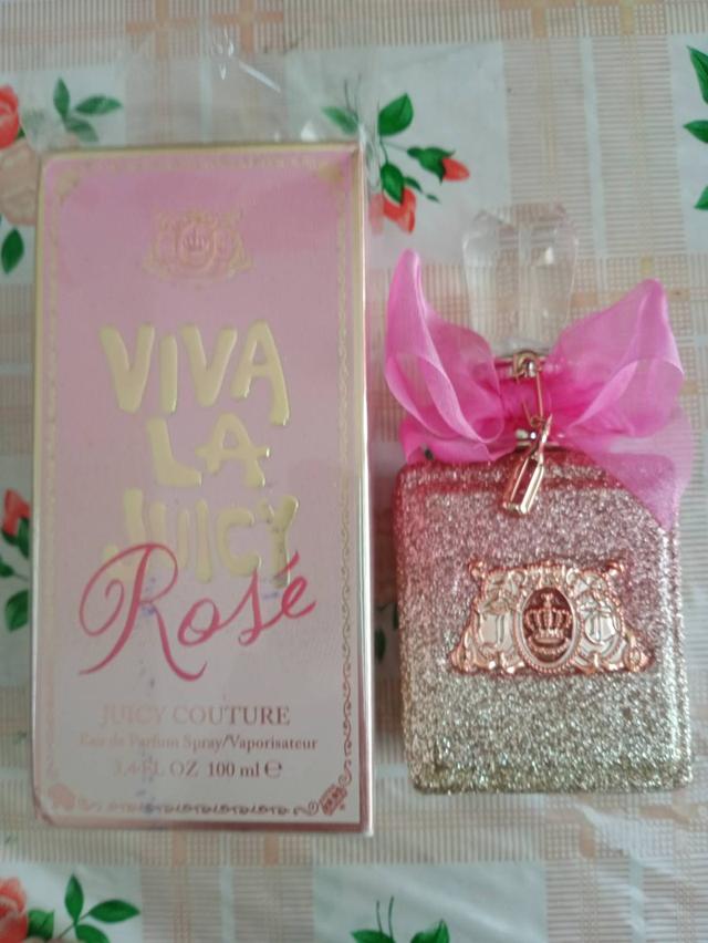 น้ำหอมแท้ราคาคุยกันได้ Juicy couture Viva la Juicy rose edp 90ml  1