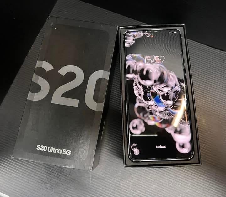 ขาย Samsung Galaxy S20 Ultra 5G มือสองใช้งานน้อย