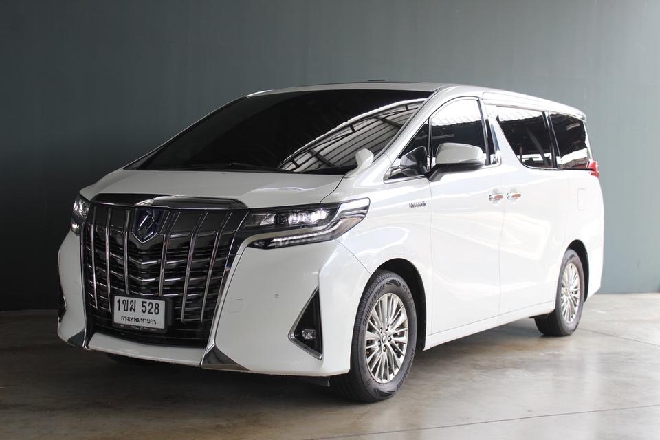 รหัสรถ BM528 TOYOTA ALPHARD 2.5 HYBRID Minor Change ปี 2020 
