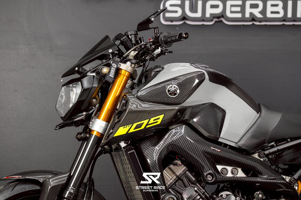 2016 Yamaha 🔥 mt-09 ปี 2016 🔥 สีเทาสุดเข้ม คาร์บอนแน่น ของแต่งจัดเต็ม พร้อมซิ่ง 😈🏍️ รูปที่ 3
