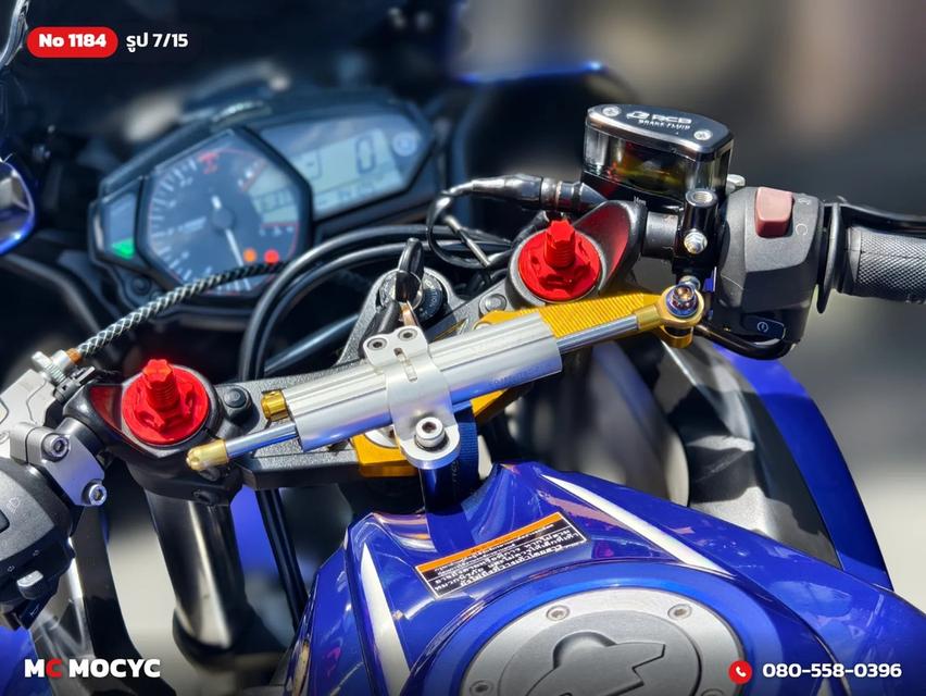 Yamaha R3 2019 รุ่น Movistar รถบ้านแท้เครื่องเดิมๆ ท่อแต่งทรงอาคา ของแต่งแน่นๆ No.1184 รูปที่ 8