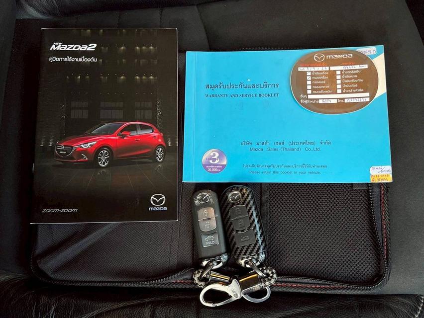 Mazda 2 1.3 Sport High plus (MNC) ปี 2018 สีน้ำเงิน รูปที่ 18