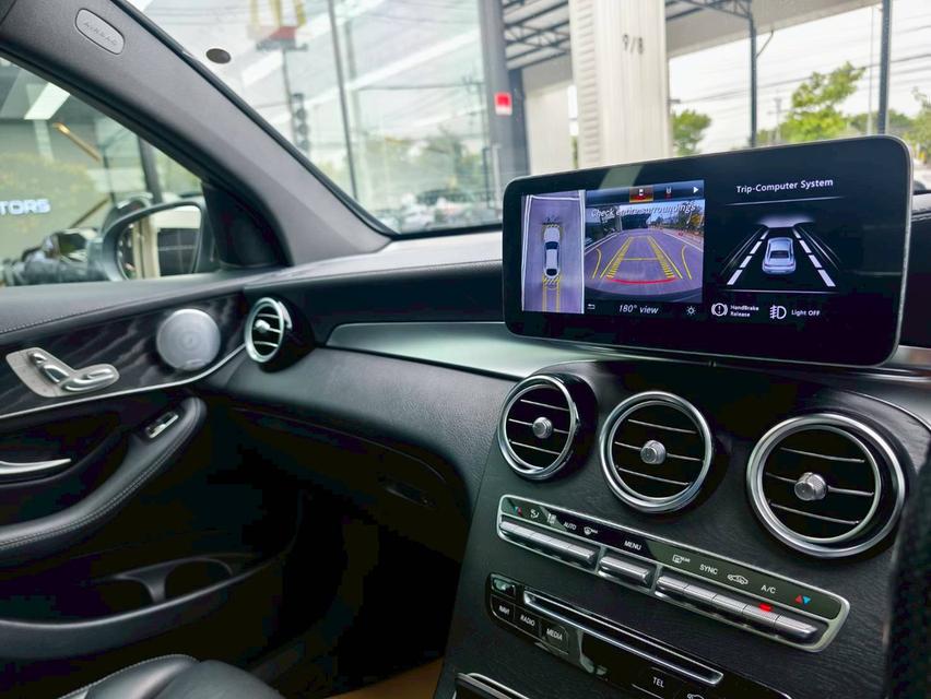 รหัสรถ KPV53 2018 Benz GLC250 Coupe AMG Plus สีเทา WRAP ดำ 9