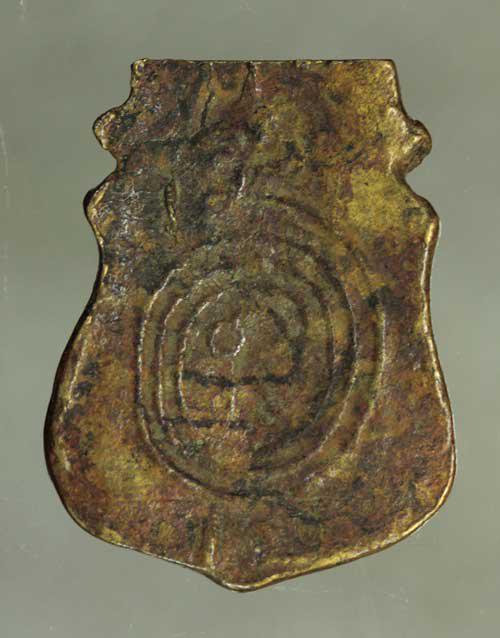 เหรียญ หล่อหน้าเสือ  หลวงพ่อน้อย วัดธรรมศาลา  เนื้อทองผสม ค่ะ j1820 1