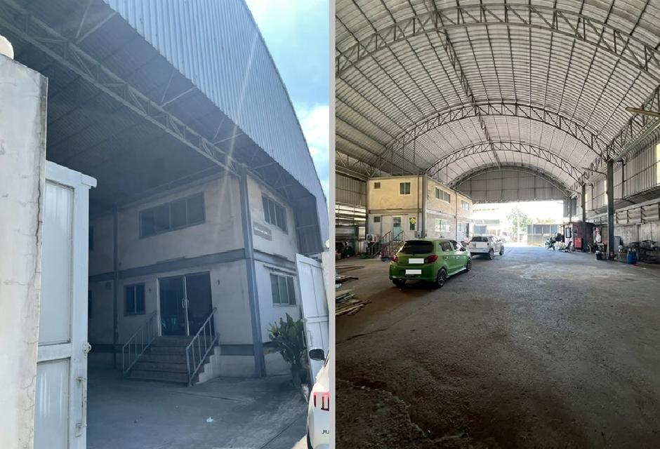 ให้เช่าโกดัง โรงงานพร้อมสำนักงาน 2 ชั้น / พื้นที่ดิน 250 ตารางวา / พื้นที่ใช้สอย 1000 ตารางเมตร / ทำเล สำโรงใต้ ปู่เจ้าสมิงพราย 9