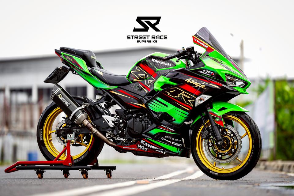 2019 Kawasaki ninja 400 krt 2019 ของแต่งท่วมๆเลย จัดเต็ม 10