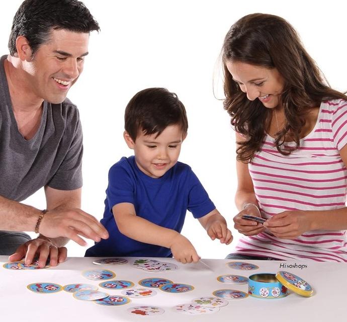 Dobble Card Game Spot It Potte เกมส์ฮิต เล่นง่าย เกมส์กระดาน จับคู่รูปภาพ ให้น้องๆ สนุกสนานและเสริมพัฒนาการ