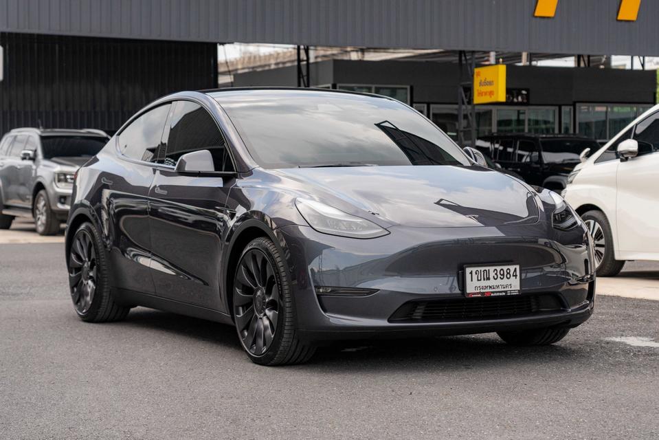 (แจ้งรหัสรถ NP3984) 💥 TESLA MODEL Y PERFORMANCE 2023 — รูปที่ 4